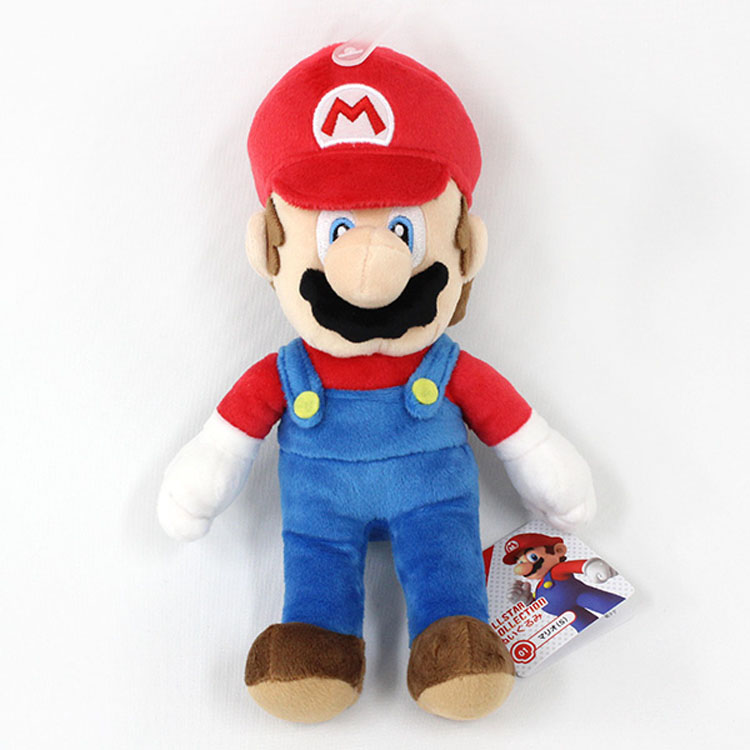 Sanei Boeki Nintendo Super Mario Plush Mario S（24厘米）All Star Collection
