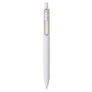 三菱铅笔凝胶球笔un ballpot一玫瑰金规格0.5mm，白色