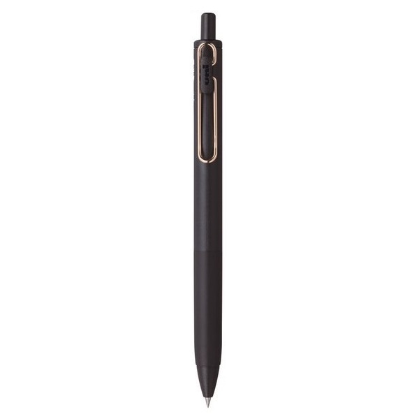 MitsubishiPencil uni 三菱鉛筆 凝膠原子筆 Uni-ball One 玫瑰金款 0.5mm 黑色