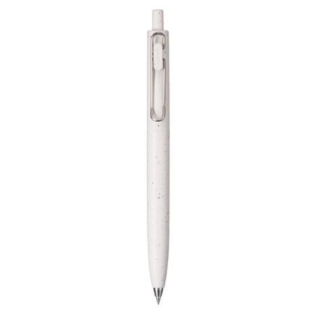 三菱铅笔凝胶圆珠笔Uni-ball One F（纹理颜色）0.38mm D 白色（盐湖）