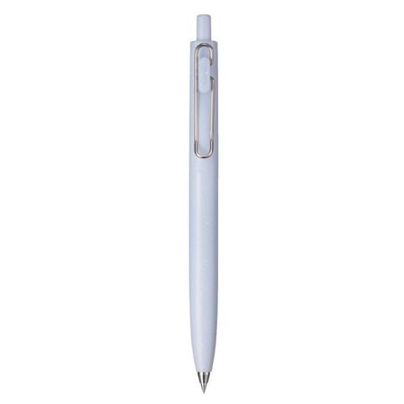 三菱铅笔凝胶圆珠笔 Uni-ball One F（纹理颜色）0.38mm D 冰蓝色（Icefjord）