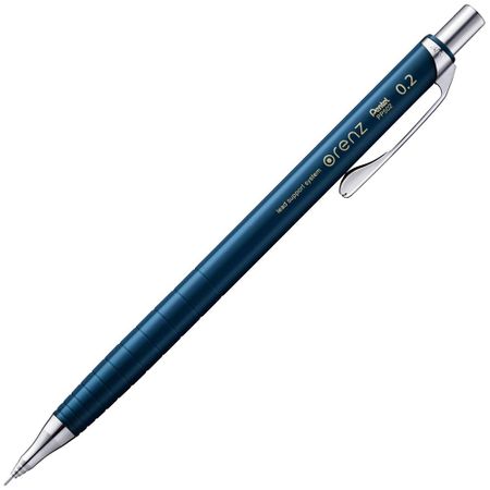 Pentel Orenz 自动铅笔 0.2mm 海军蓝