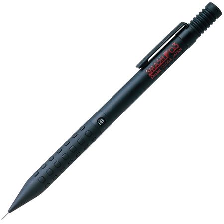 Pentel 飛龍文具自動鉛筆 Smash 0.3mm 黑色