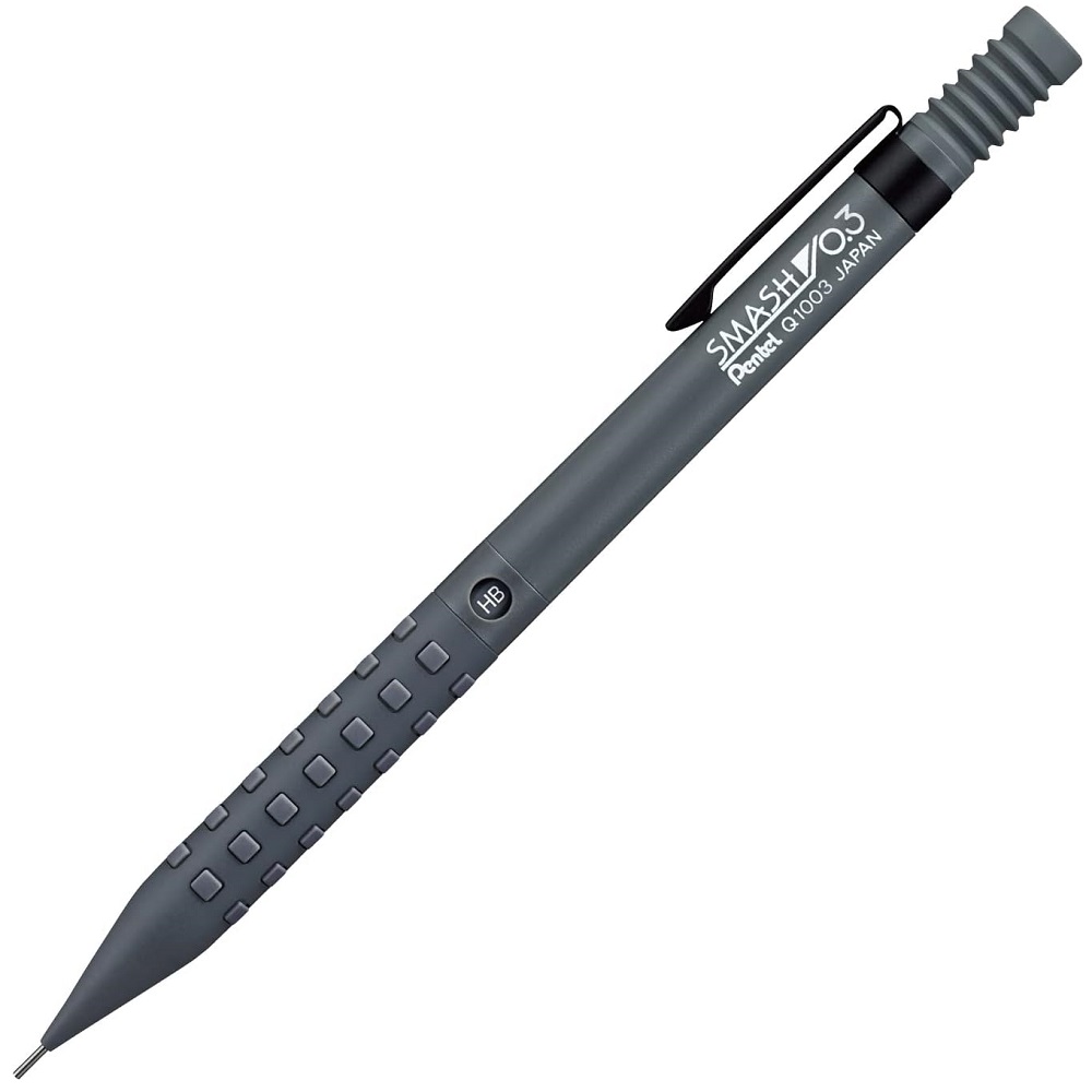 Pentel 飛龍文具 Pentel 飛龍文具自動鉛筆 Smash 0.3mm 深灰色