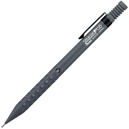 Pentel 自动铅笔 Smash 0.5mm 深灰色