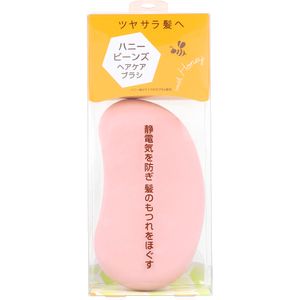 Ikemoto Brush Industry Honey Ingredients Static Electricity Removal Honey Beans Hair Care Brush