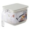マーナ 調味料ポットワイド 約６００ｍＬ Ｋ７７５ 1個 (W ホワイト)