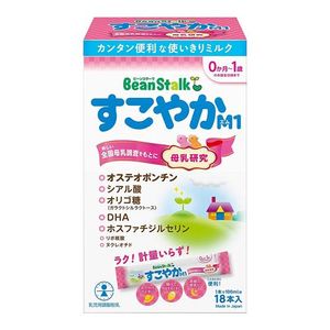ビーンスターク すこやかＭ１ スティック 乳児用粉ミルク 13g× 18本入