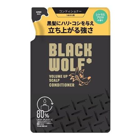 BLACK WOLF Volume Up Scalp Conditioner 330mL (Refill)