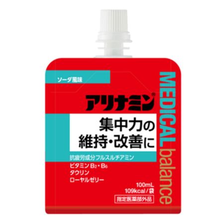 アリナミンメディカルバランス ソーダ風味 100mL