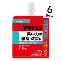 【6個セット】アリナミンメディカルバランス ソーダ風味 100mL