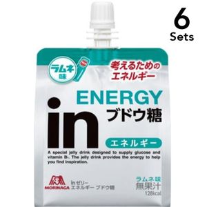 [Set of 6] in jelly Energy Bad sugar 180g