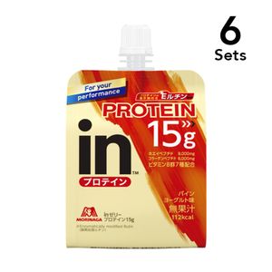【6개 세트】in젤리 단백질 15g 150g