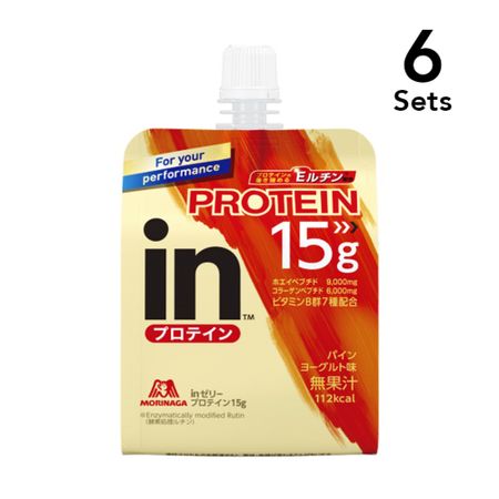【6개 세트】in젤리 프로틴 15g 150g