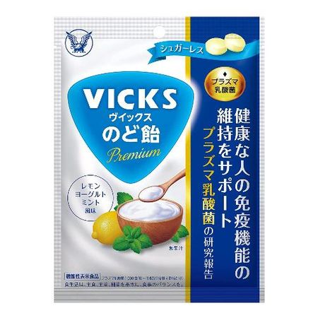 빅스(VICKS) 프리미엄 목캔디 플라즈마 유산균 39g