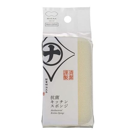 마나 항균 주방 스펀지 K751 1개입 (화이트)