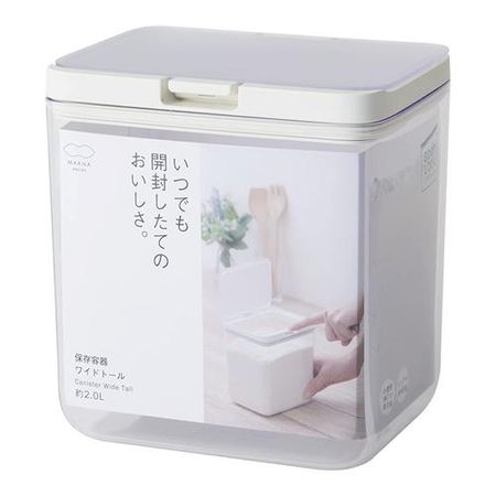 마나 보관용기 와이드 톨 약 2.0L K761 1개 (CL 클리어)