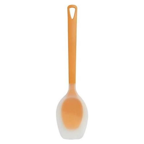 Maniprisang Rip Silicone Cooking Spoon (M size) K536 1 piece (Y Yellow)