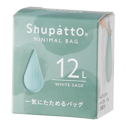 Mana SHUPATTO Minimal Bag DROP 12L 1 piece (White Sage)