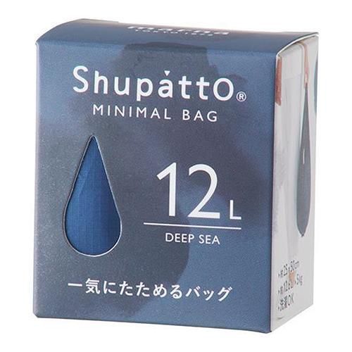 Mana SHUPATTO Minimal Bag DROP 12L 1 piece (Deep Sea)