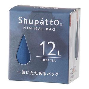 マーナ Ｓｈｕｐａｔｔｏ（シュパット） ミニマルバッグ Ｄｒｏｐ １２Ｌ 1個入 (ディープシー)