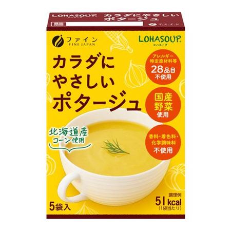 로하수프(LOHASOUP) 몸에 좋은 포타주 14g × 5포입