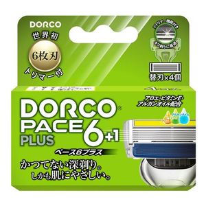 Dorco（Dolco）Pace6plus替换刀片4件