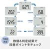 OMRON オムロン 体重体組成計 カラダスキャン HBF-236-JW