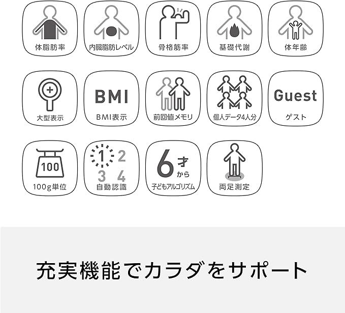 오므론(OMRON) 체중·체성분계 카라다스캔 HBF-236-JBW