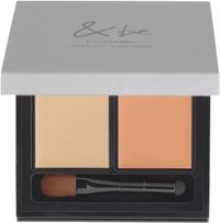 &be アンドビー ファンシーラー SPF20 PA++ 4g コンシーラーパレット ライトベージュ&オレンジ