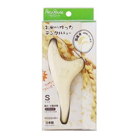 Petz Route 米製潔牙咬咬棒 S號 超小型・小型犬專用玩具 1入