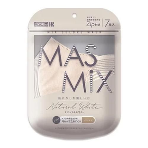 ＭＡＳＭｉＸ（マスミックス） マスク 7枚入 (ナチュラルホワイト)