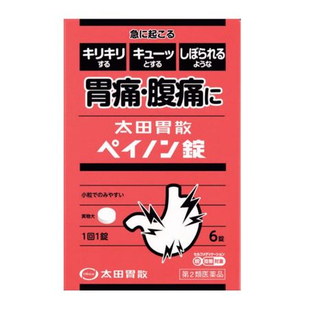 [第2类医药品] 太田胃散 培农片 6片