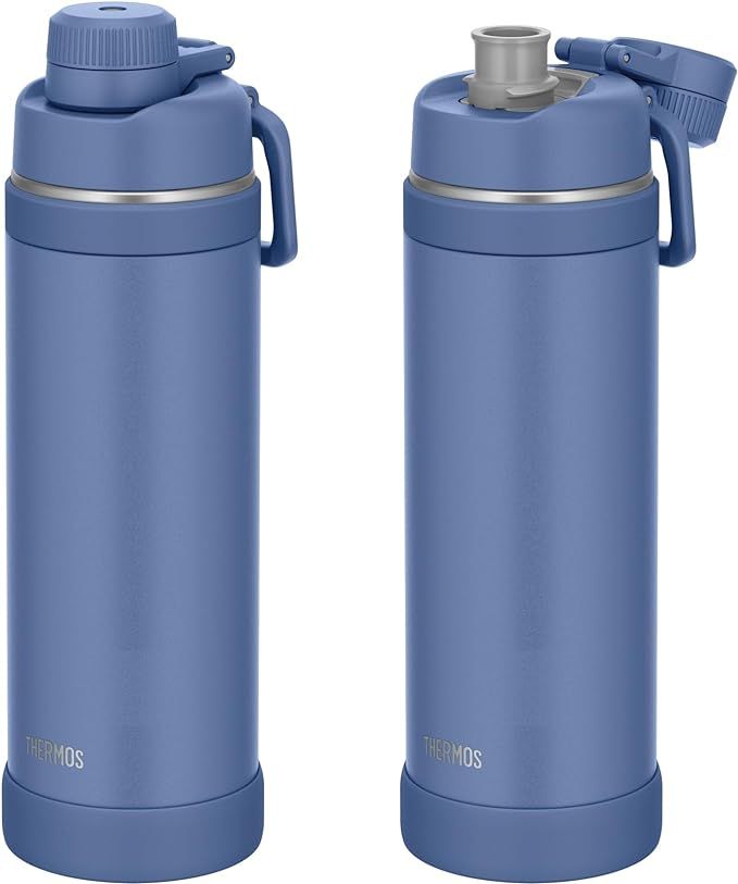 Thermos 真空隔热运动水壶 FJU-1000 ASB 灰蓝色