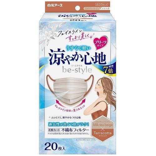 Be-Style Cool Comfort Pleated Mask (Regular Size)