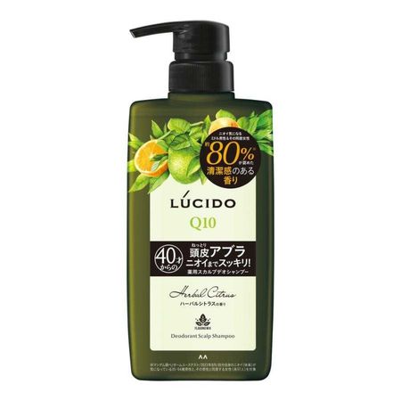 LUCIDO 藥用頭皮除臭洗髮精 草本柑橘味（醫藥部外品）