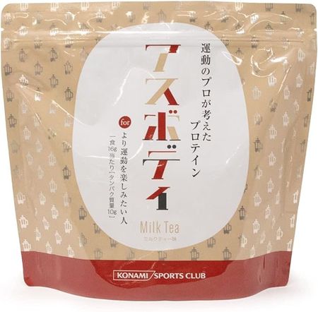 コナミスポーツクラブ ホエイプロテイン アスボディ ミルクティ 500g