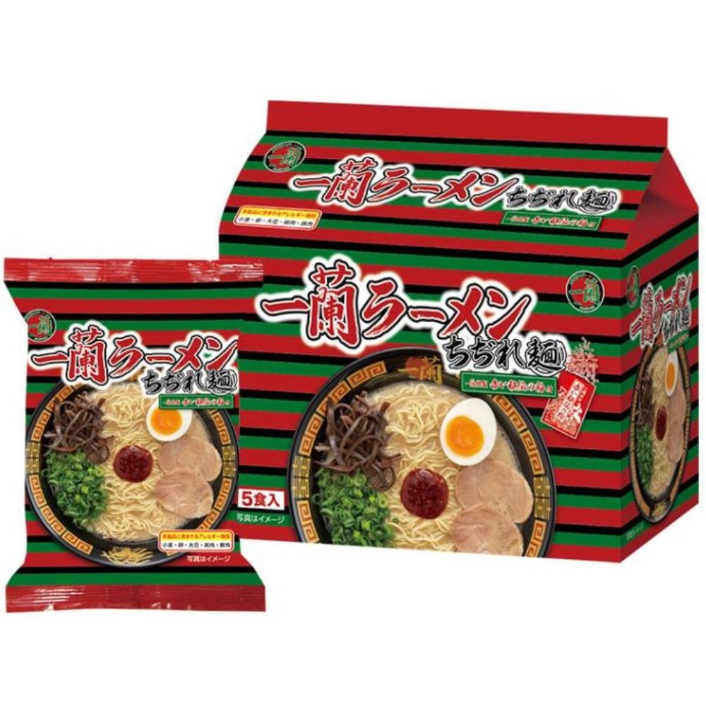 一兰拉面 卷面，含一兰秘制红色秘粉，5 份