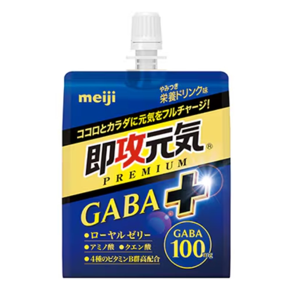 明治 即食元氣果凍 GABA + 上癮營養飲料口味 180g