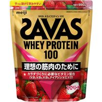 SAVAS 乳清蛋白 100 草莓口味 980克