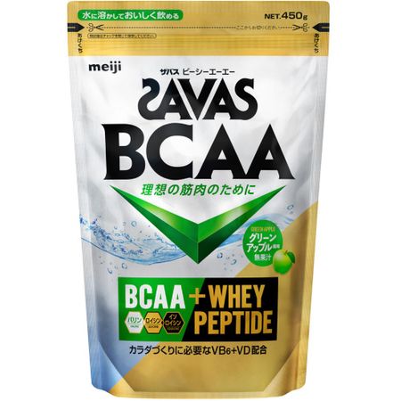 SAVAS BCAA Powder Green Apple Flavor 450g