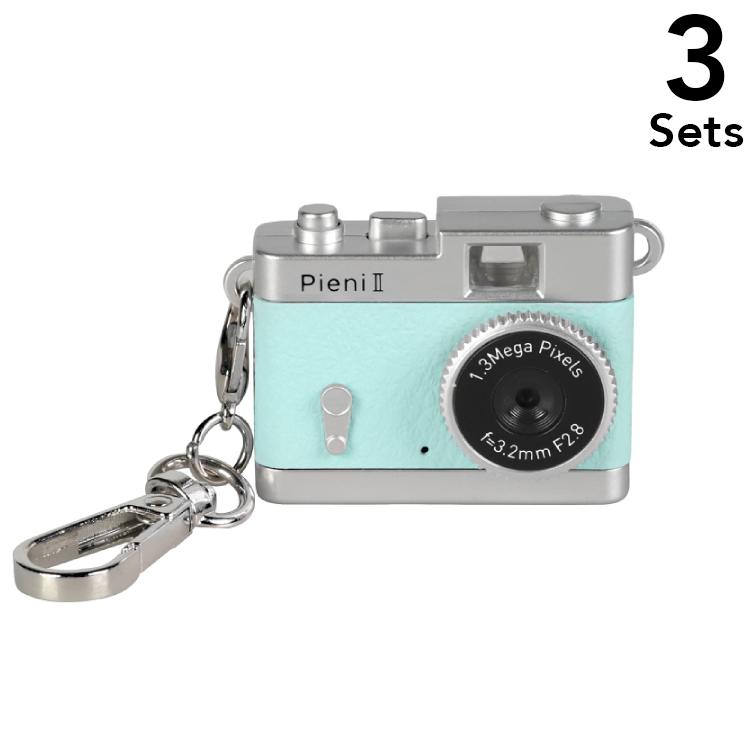 [Set of 3] Kenko Toy Camera Pieni II DSC-PIENI2MT (Mint)