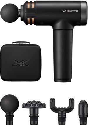 SIXPAD Power Gun Plus + Food Book Set (Black)