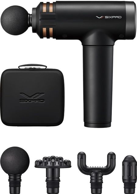 식스패드 파워건 플러스/SIXPAD Power Gun Plus + 식BOOK 세트 (블랙)