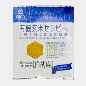[Set of 20] Arimoto Organic Brown Rice Therapy/White Sesame