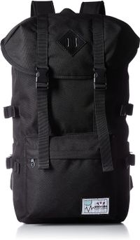 AVVENTURA Nylon Hiking Backpack NM-1526 - Black