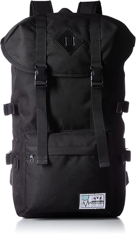 AVVENTURA尼龍登山背包 NM-1526 黑色