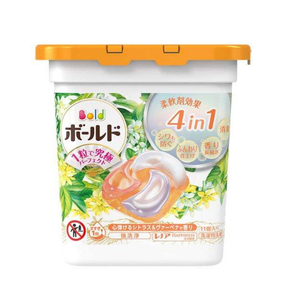 Bold Gel Ball 4D Citrus & Verbena Body 11 Pieces Laundry Detergent