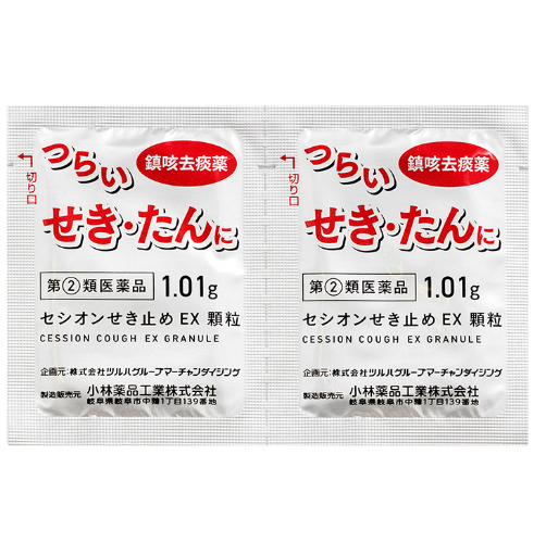 【指定第2類医薬品】くらしリズムメディカル　セシオン　せき止めEX　顆粒　12包