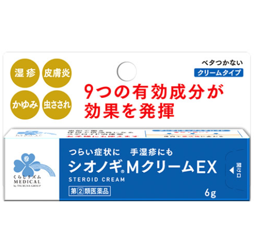 [指定第2类医药品] Kurashirhythm Medical Shionogi M Cream EX 6g